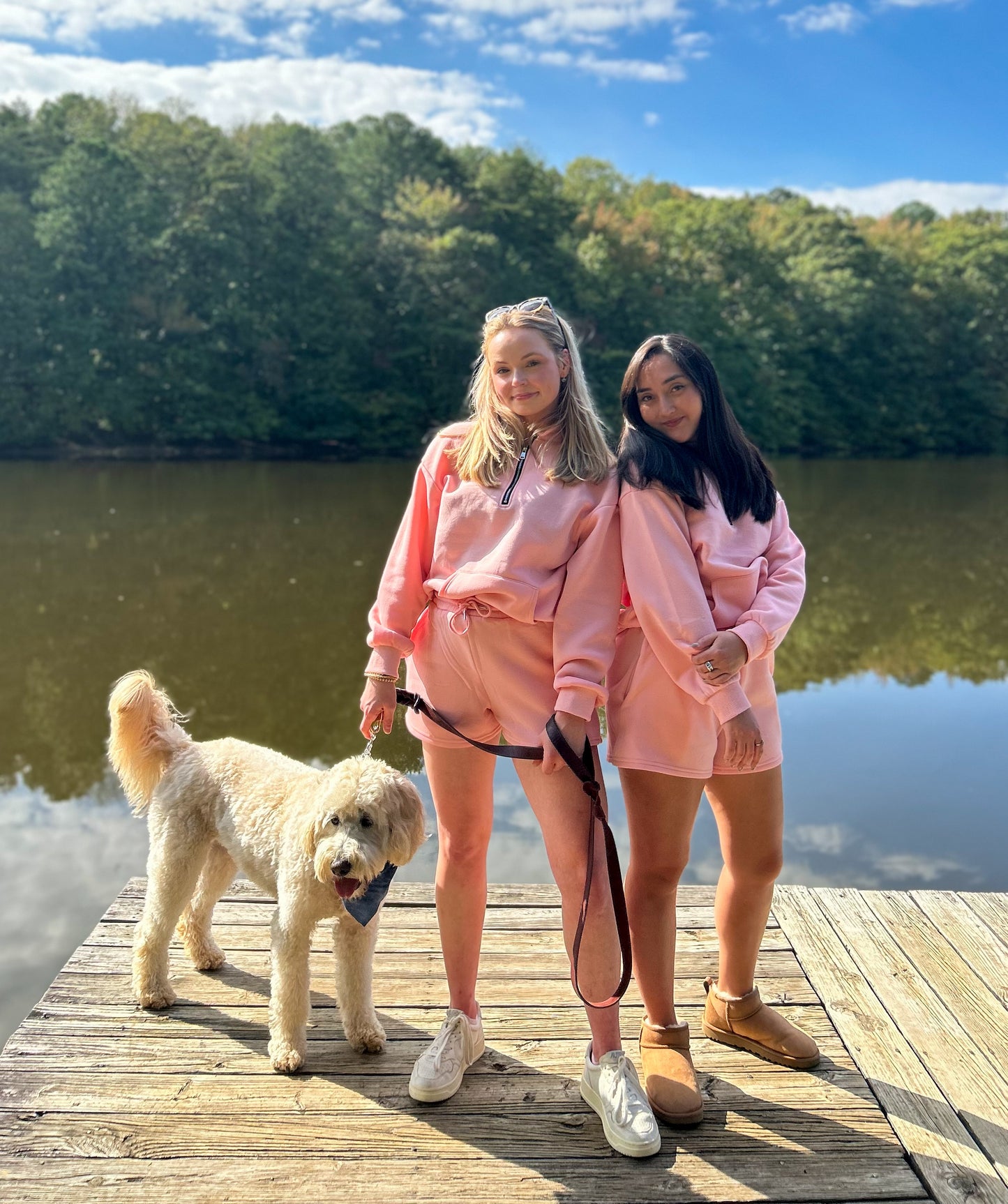 Pink Fleece Lounge Set