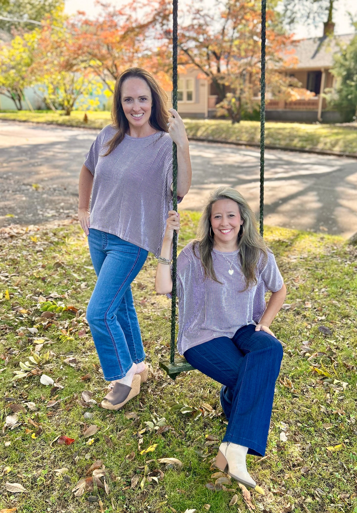 Eggplant Ribbed Oversized Short Sleeve Top