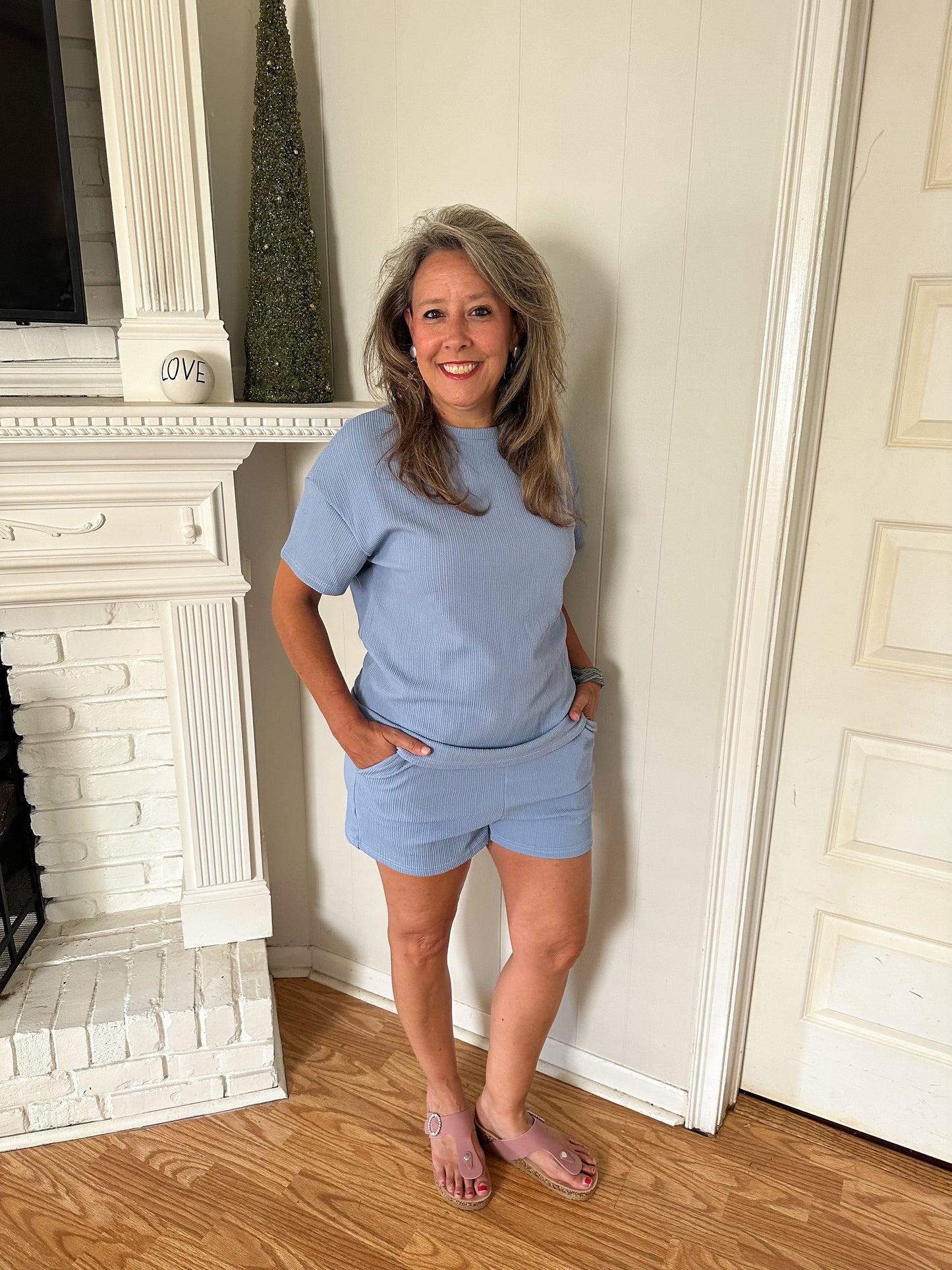 Light Blue-Grey Pocket Set
