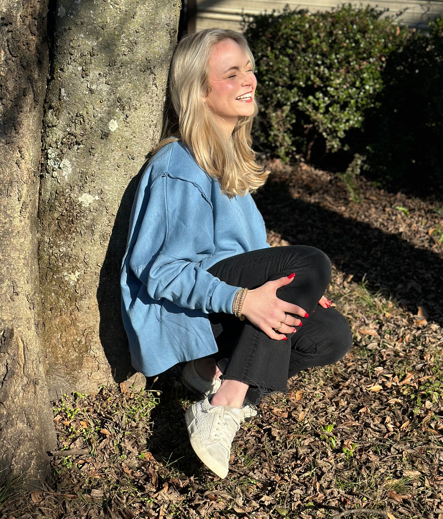 Oversize Detail Cut Sweatshirt