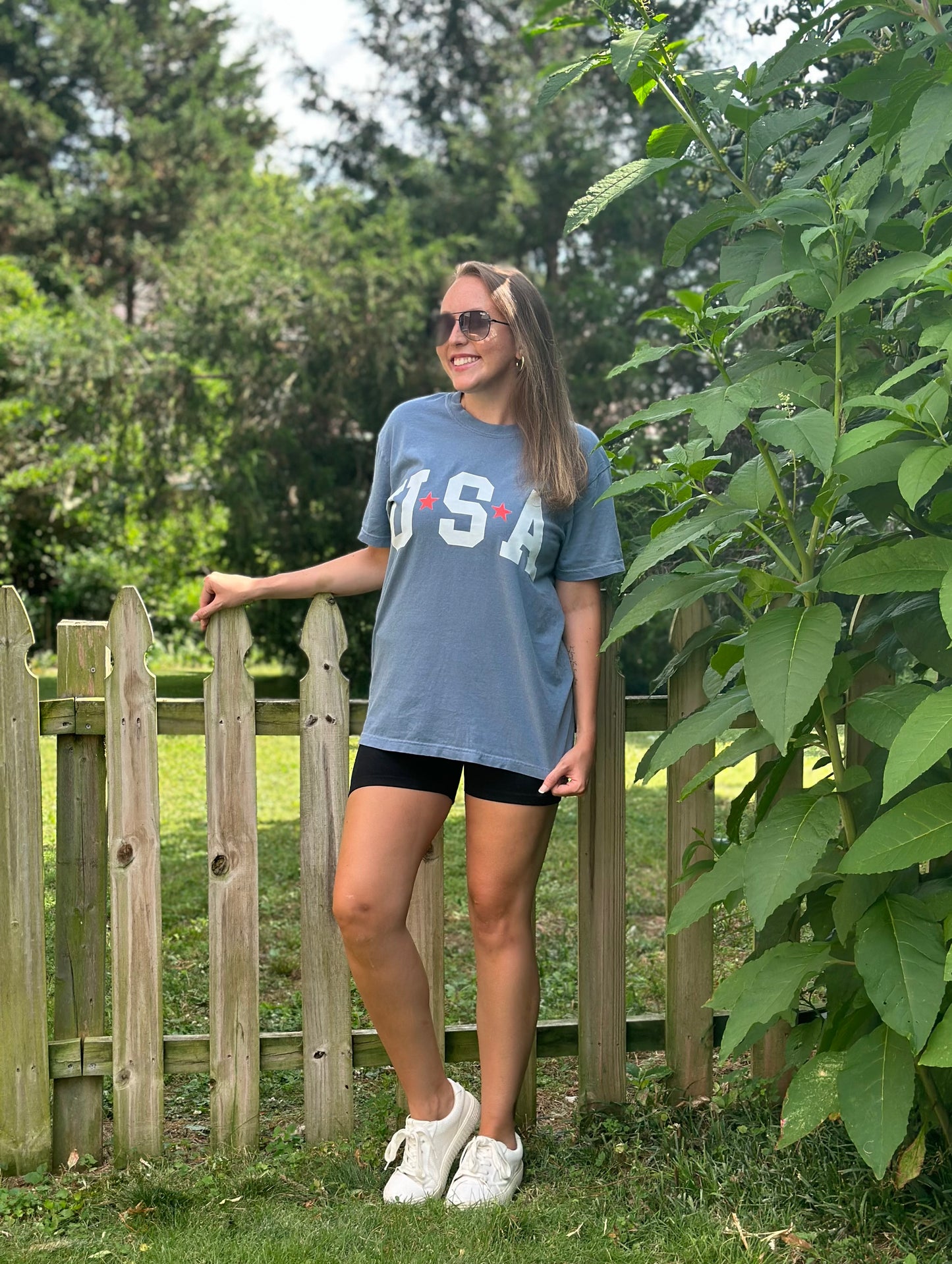 USA Stars Comfort Colors Tee